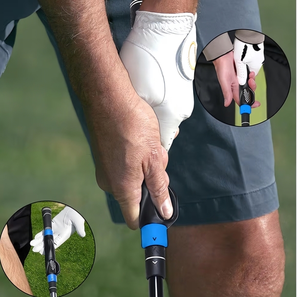 Perfect Grip Trainer For Golfing - Black and Blue - Picture 5 of 5